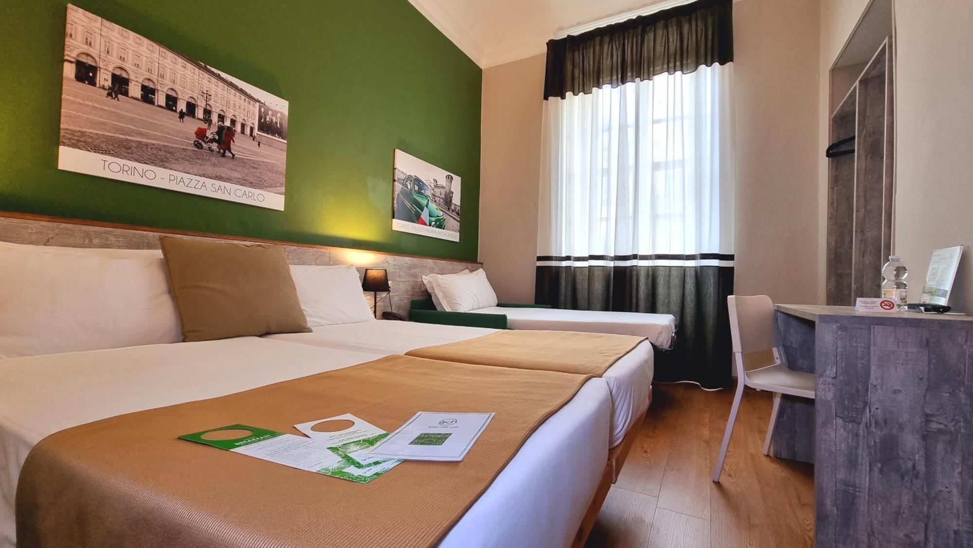 Green Class Hotel Astoria Turin Bilik gambar